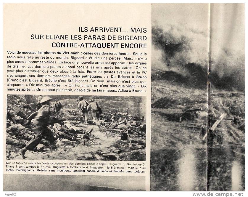 guerre d'indochine-dien bien phu-supplément de match-photographe daniel camus