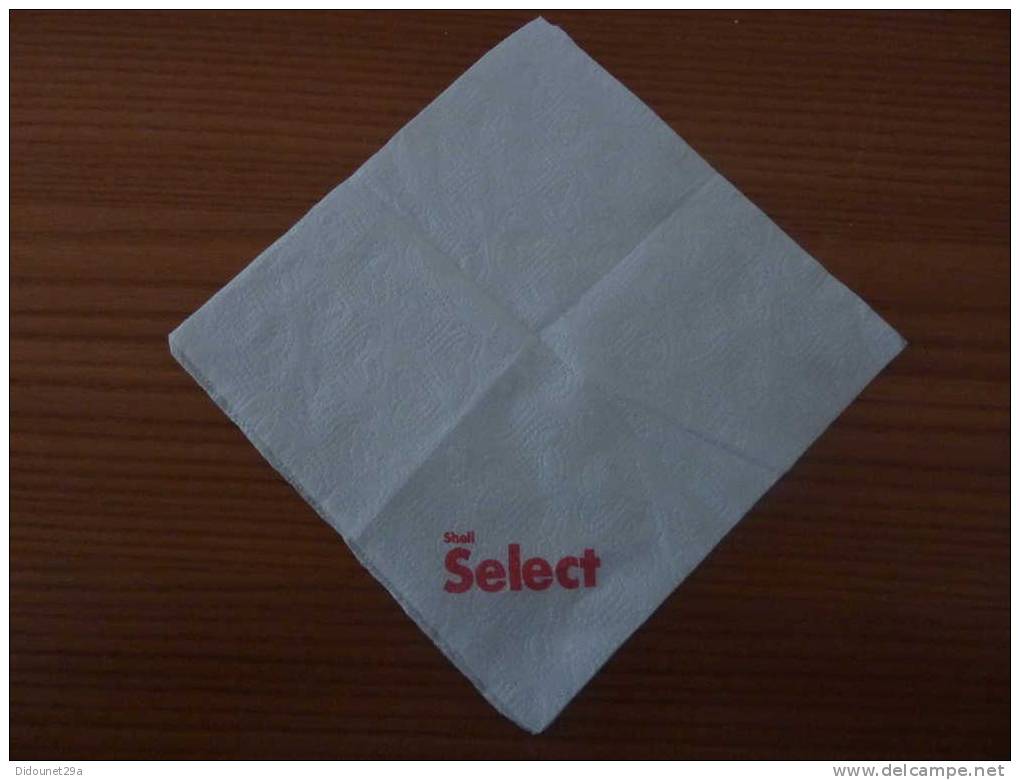 Serviette Papier "Shell Select" 16,5x16,5cm Pliée - Werbeservietten