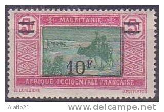 µ2 - MAURITANIE - N° 55 - NEUF SANS CHARNIERE - Other & Unclassified