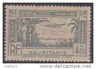 µ2 - MAURITANIE - POSTE AERIENNE N° 3 - NEUF SANS CHARNIERE - Other & Unclassified