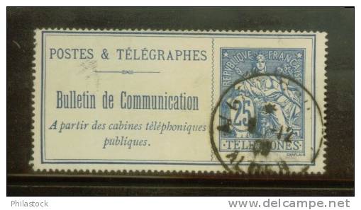 FRANCE Téléphone. N° 24 Obl. - Telegraph And Telephone