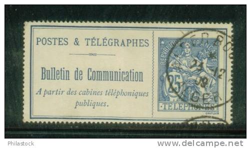 FRANCE Téléphone. N° 24 Obl. - Telegraph And Telephone