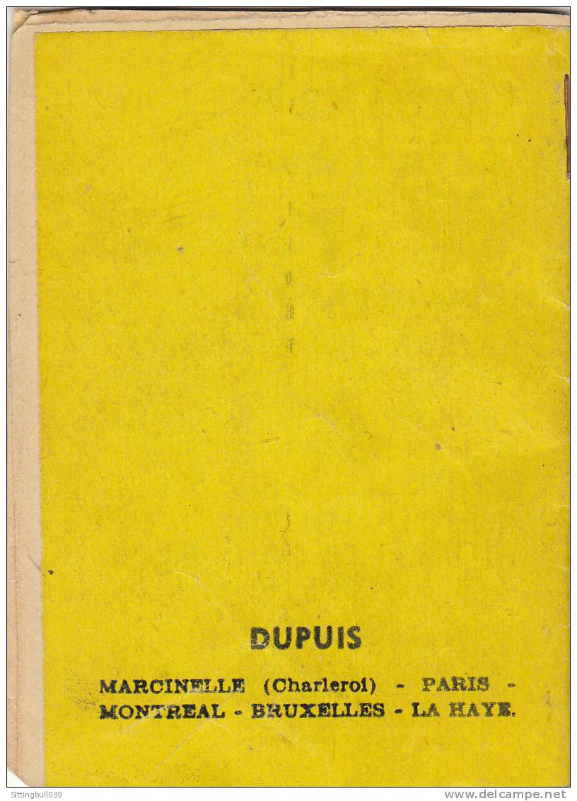 MINI-RECIT De SPIROU. N° 9. En Une Heure, Construisez Votre Maison. PASQUIEZ-DELIÈGE. 1960. Dupuis Marcinelle. - Spirou Magazine