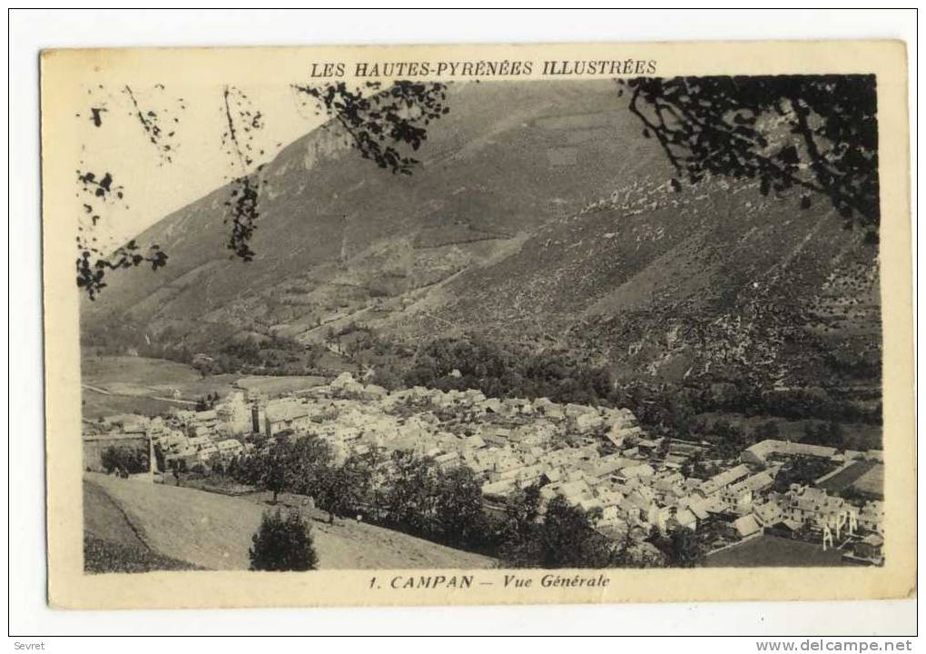 CAMPAN. - Vue Générale - Campan