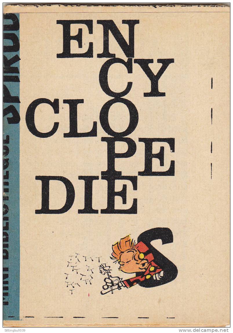 MINI-RECIT De SPIROU. N° 15. Encyclopédie Spirou Tome 1. 1960. Dupuis Marcinelle. - Spirou Magazine