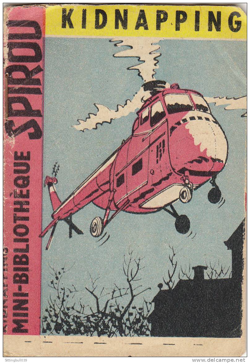 MINI-RECIT De SPIROU. N° 26. Kidnapping. PAGE-PIROTON. 1960. Dupuis Marcinelle. - Spirou Magazine