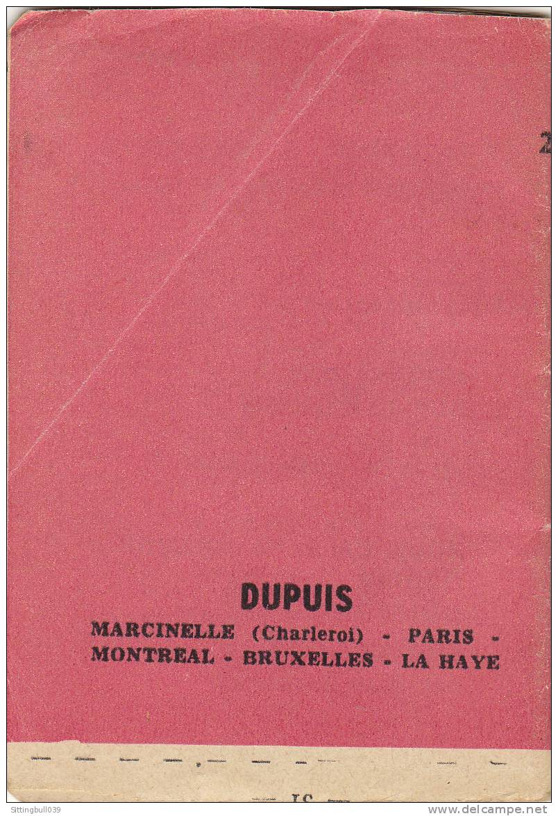 MINI-RECIT De SPIROU. N° 26. Kidnapping. PAGE-PIROTON. 1960. Dupuis Marcinelle. - Spirou Magazine