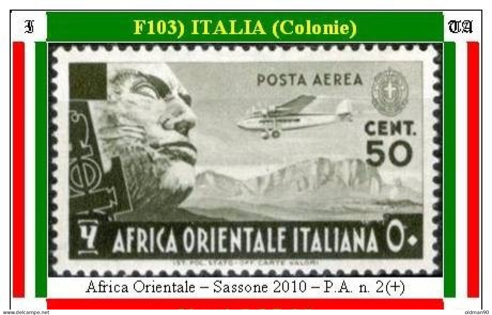 Italia-F00103- Africa Orientale Italiana 1938 (++) MNH - Qualità A Vostro Giudizio. - Afrique Orientale Italienne