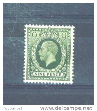 GREAT BRITAIN -  1934  George V  9d  MM - Ongebruikt