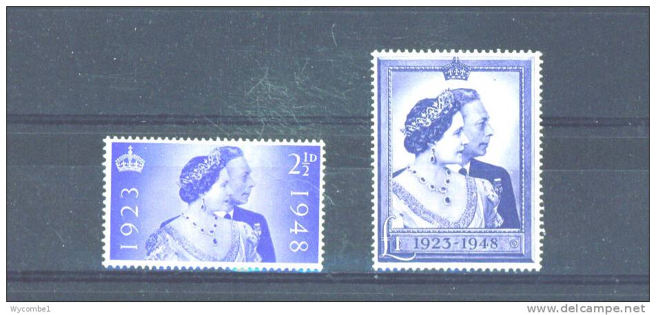 GREAT BRITAIN -  1948  Silver Wedding  MM - Unused Stamps