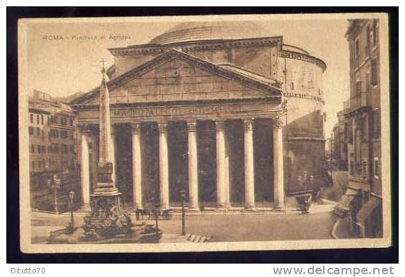 Roma - Pantheon E Agrippa - 3553 - Viaggiata - Panthéon