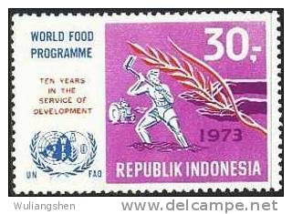 XP3064 Indonesia 1973 Food Aid 1v MNH - Autres & Non Classés