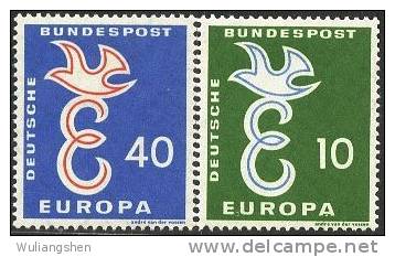 XP3244 Germany 1958 Europa  2v MNH - 1958