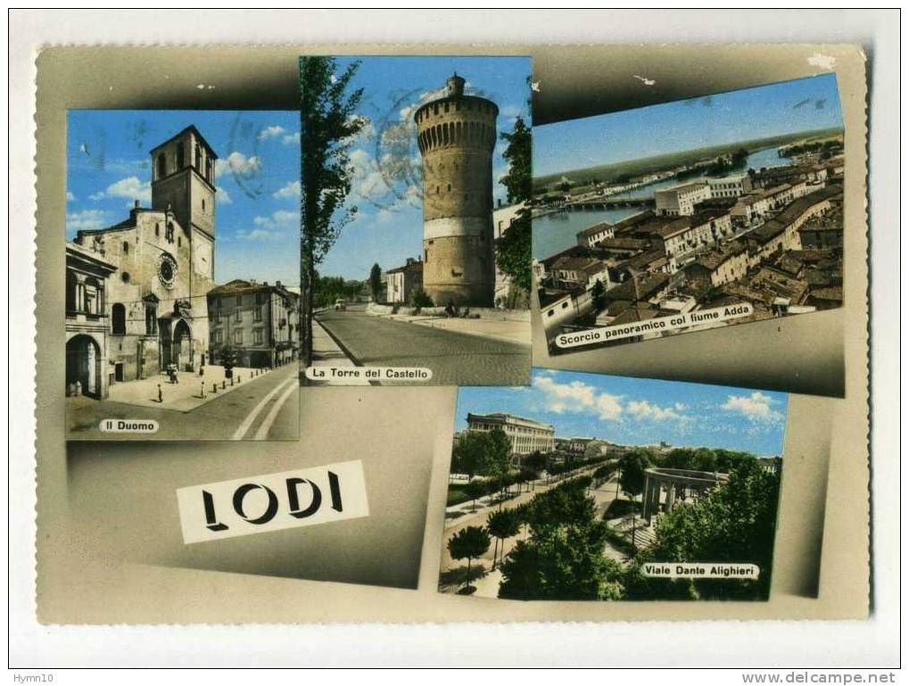 955-1960 LODI-4 VEDUTE - Lodi