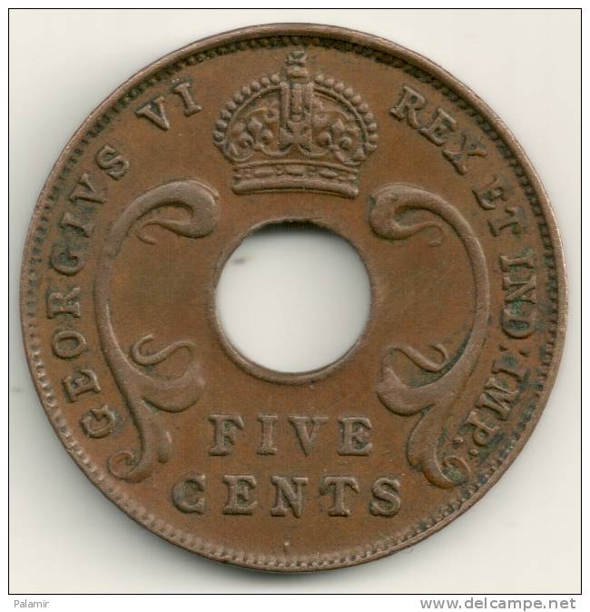 East Africa  5 Cents  KM#25.1  1941 I - Colonia Britannica