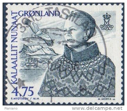 PIA - GROENLAND - 2000 : Reine Margrethe II  - (Yv 335) - Used Stamps