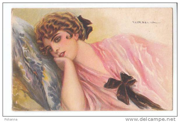 PO470# Illustrata CORBELLA - GIOVANE DONNA LIBERTY No VG - Corbella, T.