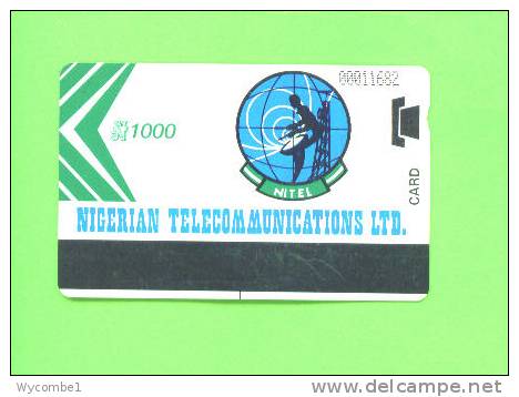 NIGERIA - Magnetic Phonecard As Scan - Nigeria