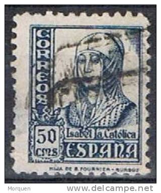 España, 50 Cts  Isabel Catolica, Edifil Num 825 º - Used Stamps