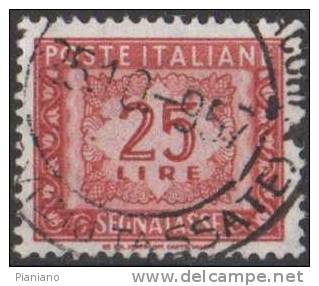 PIA - ITALIA - SPECIALIZZAZIONE - 1955-81 : Segnatasse £ 25- (SAS 115/I) - Segnatasse