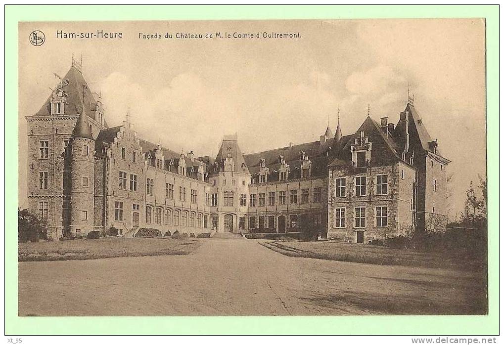 Ham Sur Heure - Facade Du Chateau De M. Le Comte D'Outremont - Ham-sur-Heure-Nalinnes