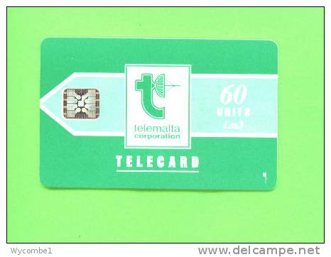 MALTA - Chip Phonecard/60 Units - Malte