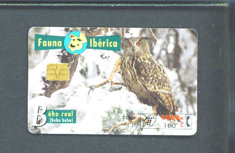 SPAIN - Chip Phonecard/Owl - Emisiones Básicas