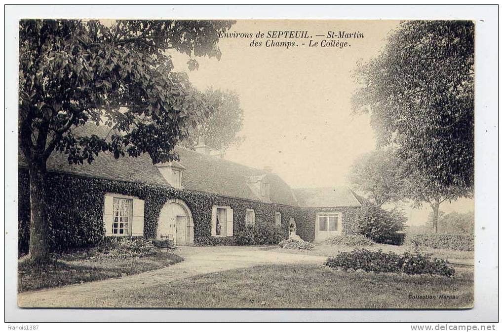 Ref 173 - SEPTEUIL - Saint-Martin -des-Champs - Le Collège - Septeuil