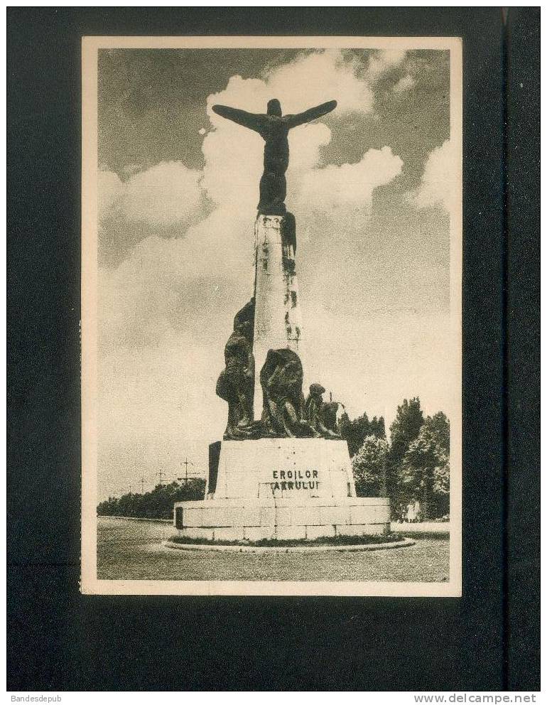 Roumanie - BUCURESTI - Monumentul Aviatorilor ( Bucarest Monument Aviateur Libraria Noastra) - Roumanie