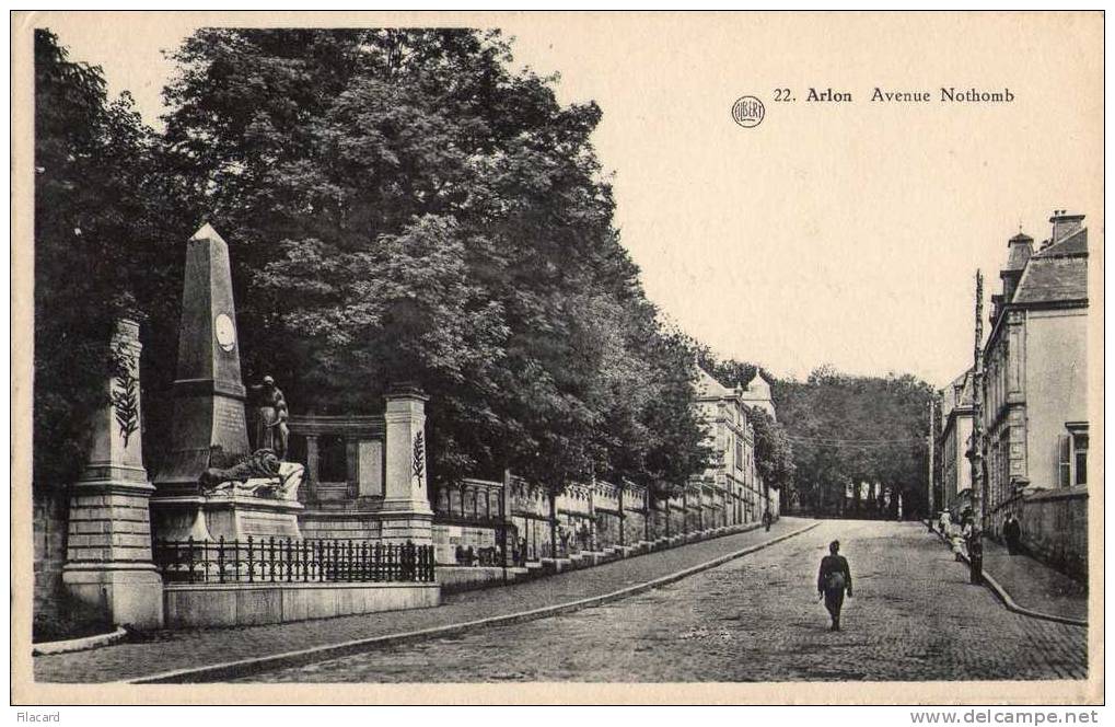 14212   Belgio,   Arlon,  Avenue  Nothomb,  VG  1956 - Arlon