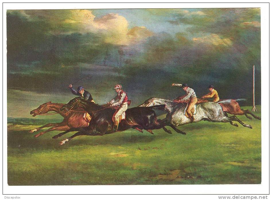 XW 148 Corsa A Epsom - Course - Derby - Rennen - Theodore Gericault / Non Viaggiata - Pittura & Quadri