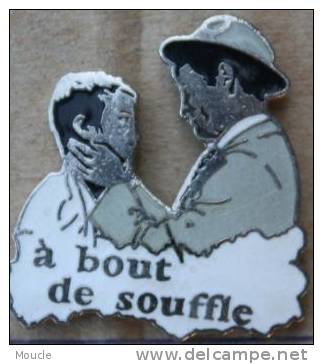 A BOUT DE SOUFFLE DE JEAN-LUC GODARD 1960 - J-P. BELMONDO - JEAN SEBERG  - CORNER - CINEMA -    (22) - Cine