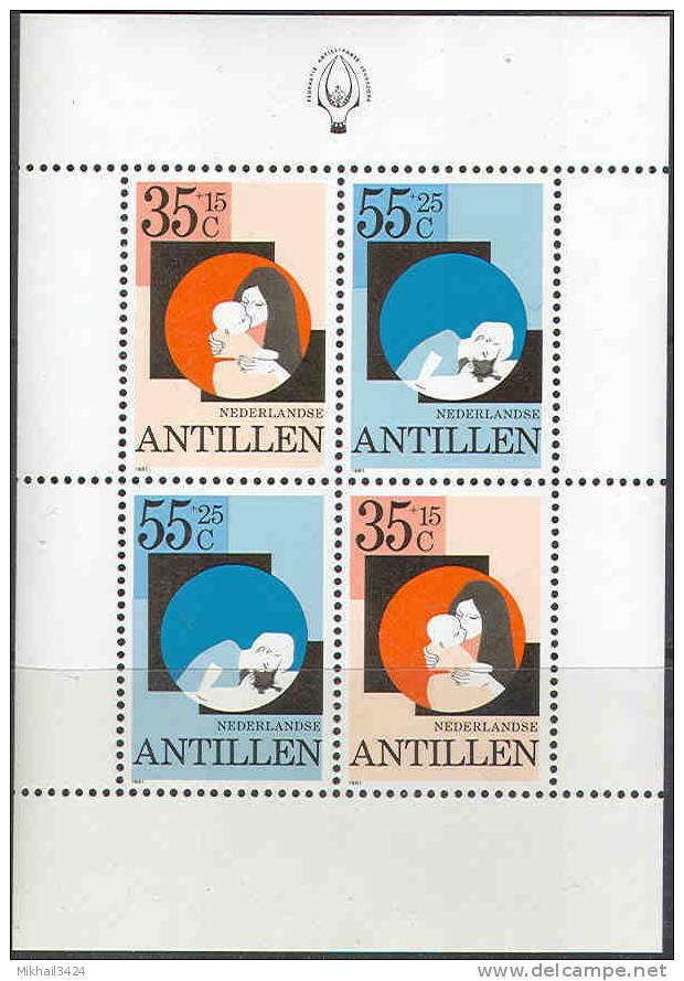 1170 ✅ Colonies Childs 1981  Netherlands Antilles S/s MNH ** - America (Other)