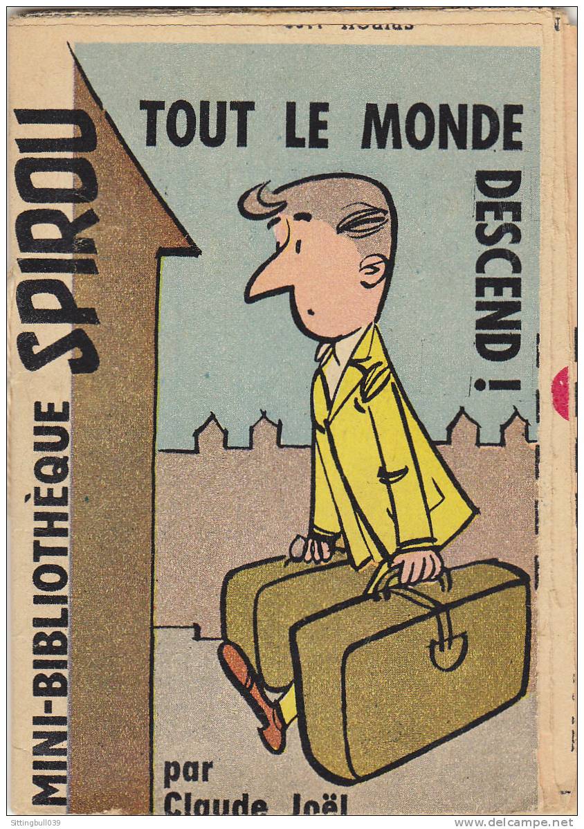 MINI-RECIT De SPIROU. N° 43. Tout Le Monde Descend !. Claude JOËL. 1960. Dupuis Marcinelle. - Spirou Magazine