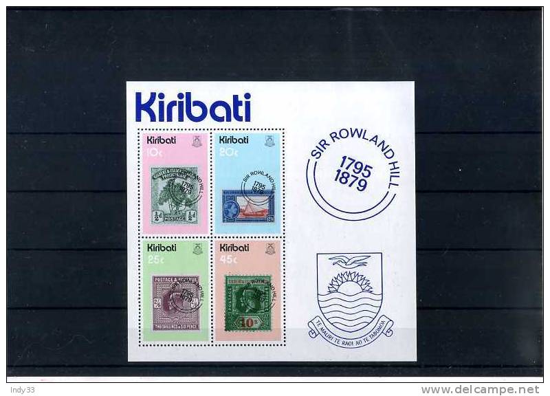 - KIRIBATI . BLOC NEUF SANS CHARNIERE - Kiribati (1979-...)