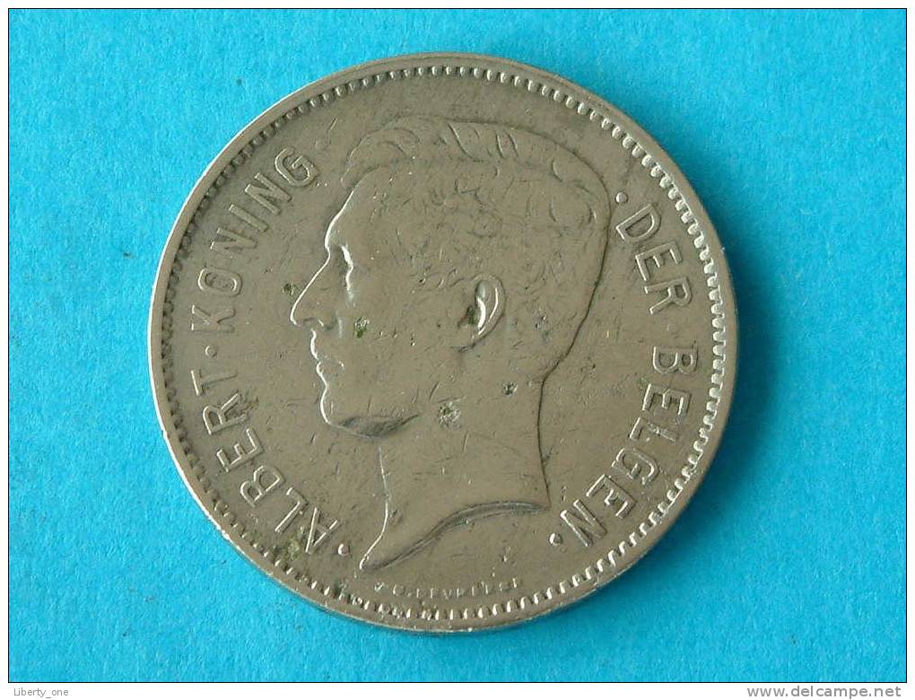 EEN BELGA - 5 FRANK 1933 VL ( Morin 389 B ) - ( For Grade, Please See Photo ) ! - 5 Frank & 1 Belga