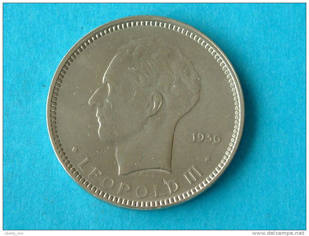 5 FRANK 1936 VL Type Rau ( Morin 452 A ) - ( For Grade, Please See Photo ) ! - 5 Francs