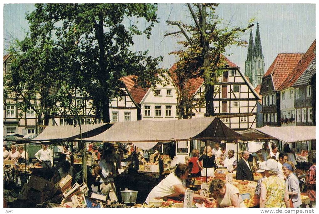 Soest    Die Alte Hansestadt    Wochenmarkt - Soest