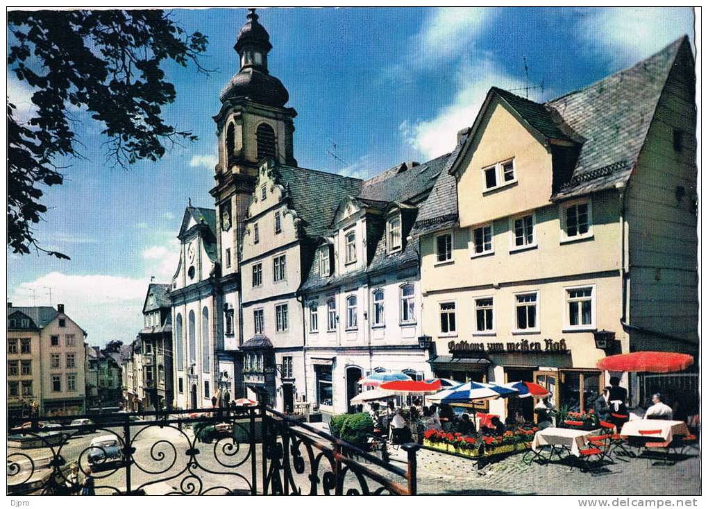 Hachenburg  Im Westerwald  Alter Markt - Hachenburg