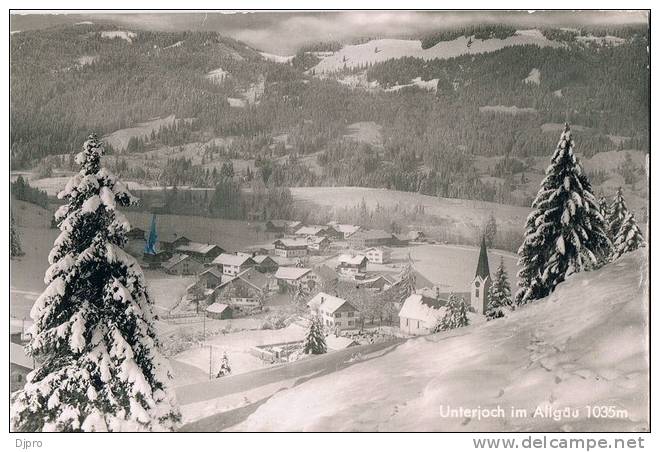 Wintersportplatz  Unterjoch      Allgauer Alpen - Hindelang