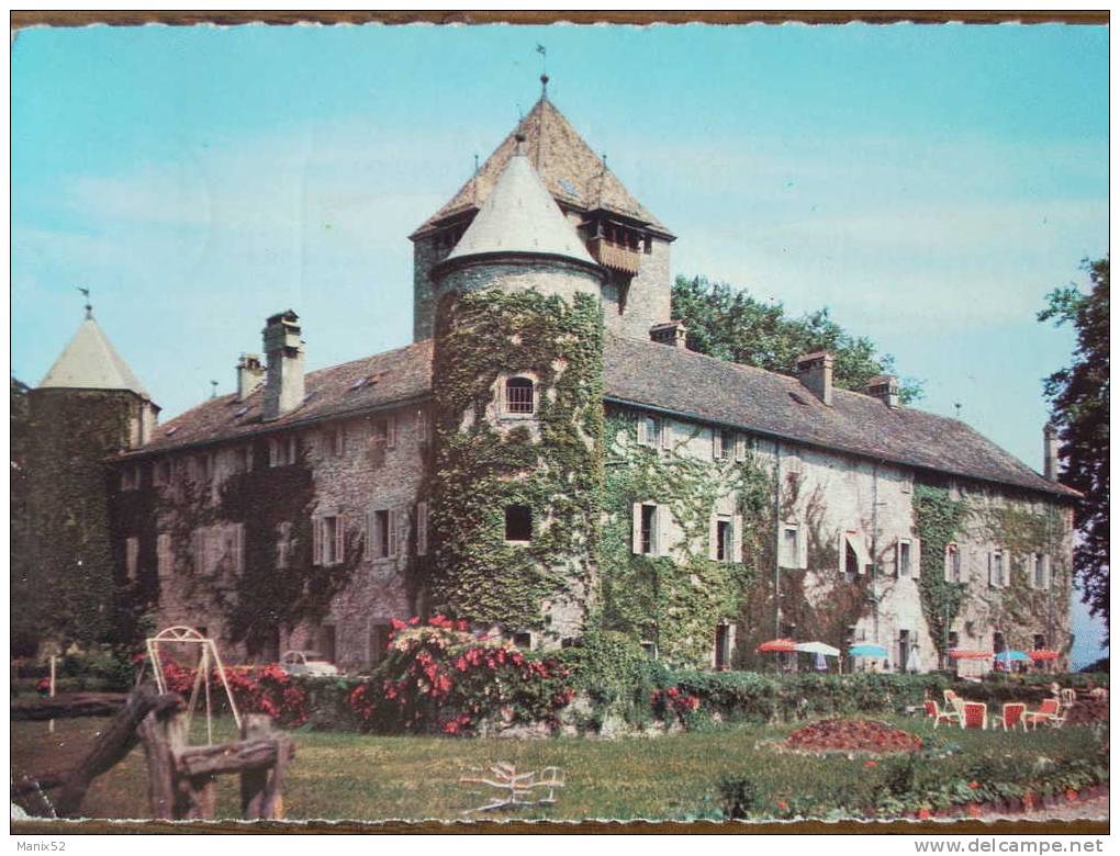 74 - SCIEZ - Le Château De Coudrée. (CPSM) - Sciez