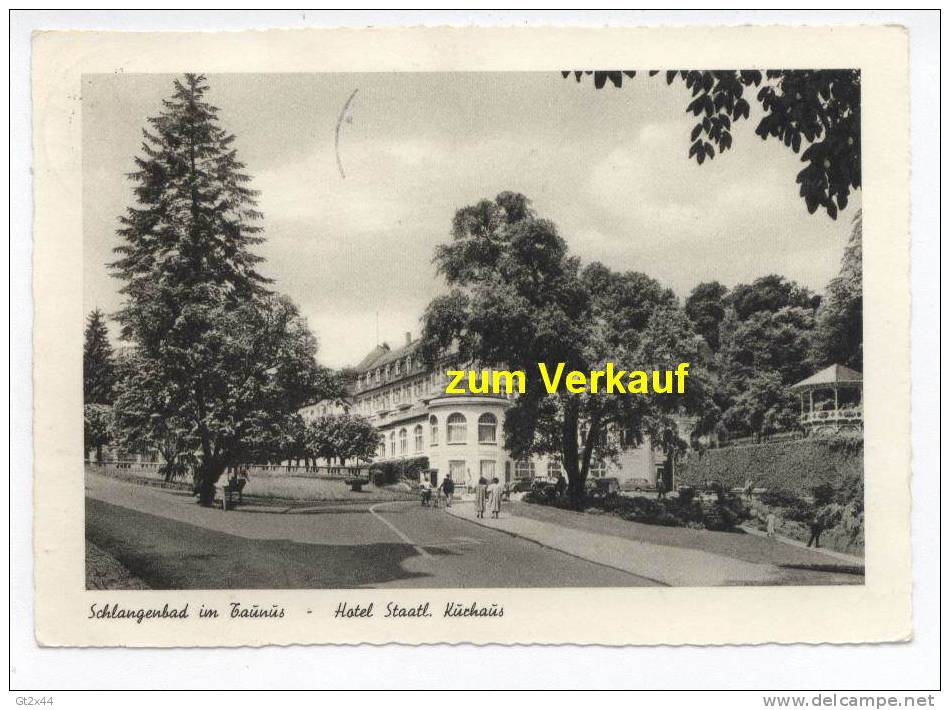 Schlangenbad Im Taunus, Hotel Staatliches Kurhaus - Schlangenbad