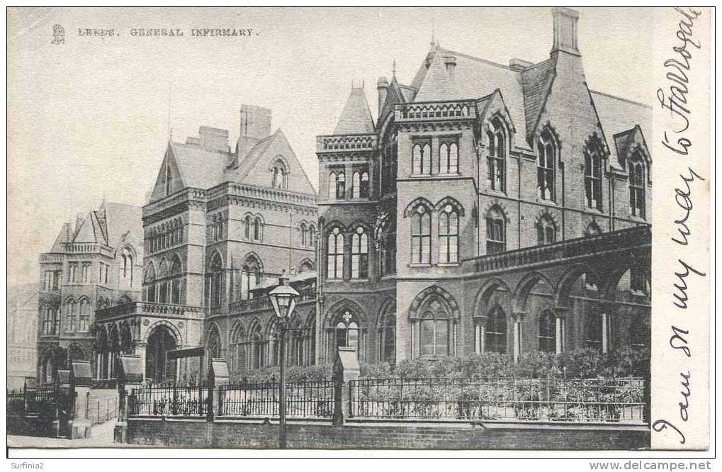 LEEDS - GENERAL INFIRMARY 1905   Y419 - Leeds