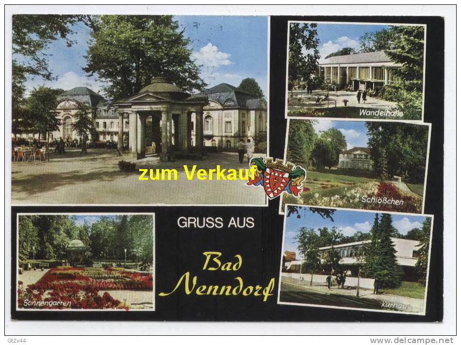 Bad Nenndorf, Gruss Aus Bad Nenndorf, Wandelhalle, Schlößchen, Sonnengarten, Kurhaus - Bad Nenndorf