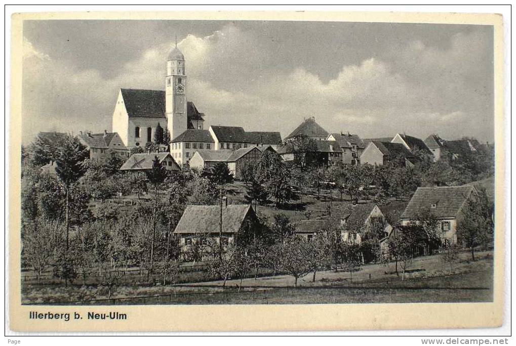 Illerberg,Blick Auf Illerberg,1943,Vöhringen, - Vöhringen