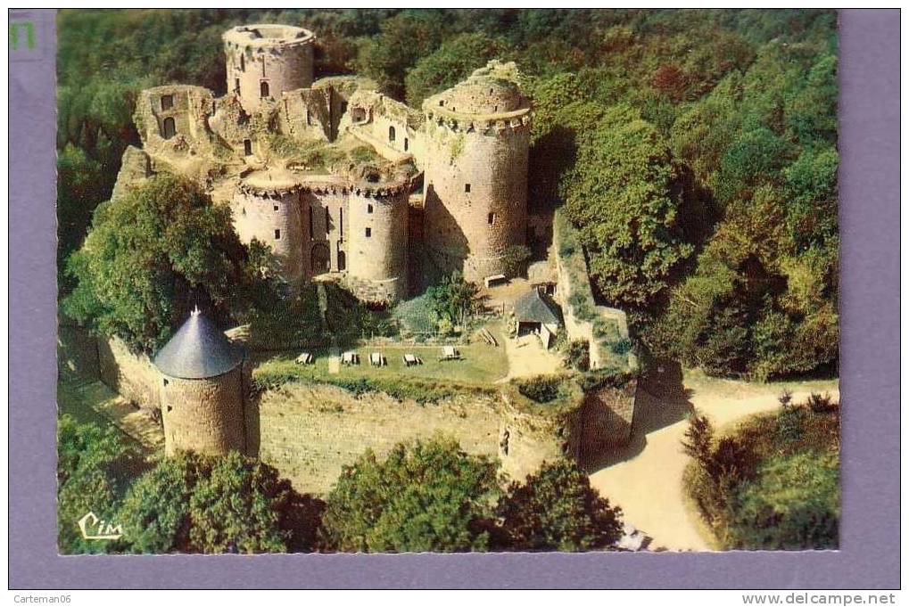 22 - Tonquedec - Vue Aérienne Ruines Du Château  - Editeur: Combier N°444-19 - Tonquédec