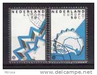 Pays-Bas 1982 -   Yv.no.1189-90 Obliteres,serie Complete - Used Stamps