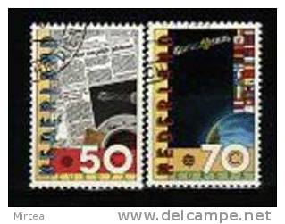 Pays-Bas 1983 -   Yv.no.1202-3 Obliteres,serie Complete - Usati