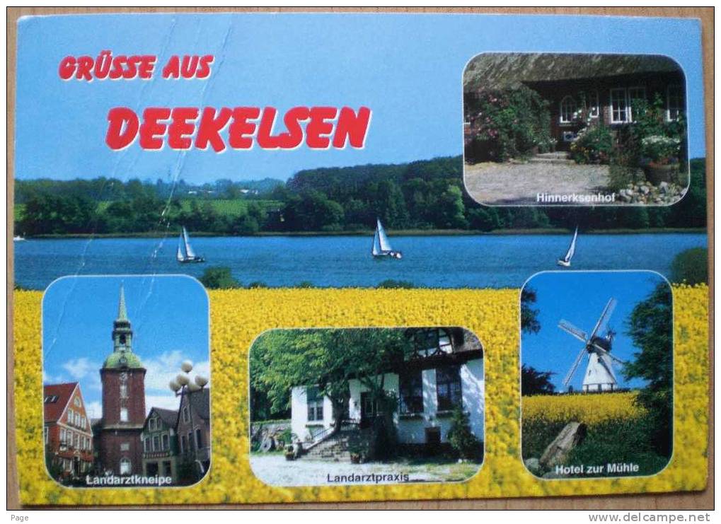 Deekelsen,Kappeln,Lindaukamp,Lindaunis,Fernsehserie,Der Landarzt,1990,Windmühle, - Starnberg