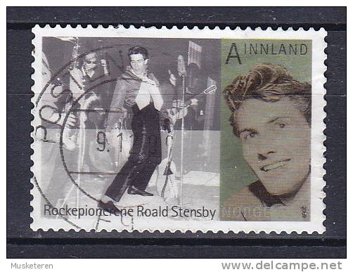 Norway 2009 Mi. 1695  A INNLAND Norwegische Pionere Der Rockmusik Roald Stensby - Gebraucht